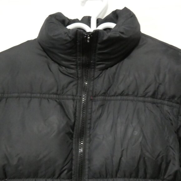 TOMMY JEANS | small | Black Puffer Coat | NOTE: Broken Zip Pull & Spots On Back - Picture 4 of 16